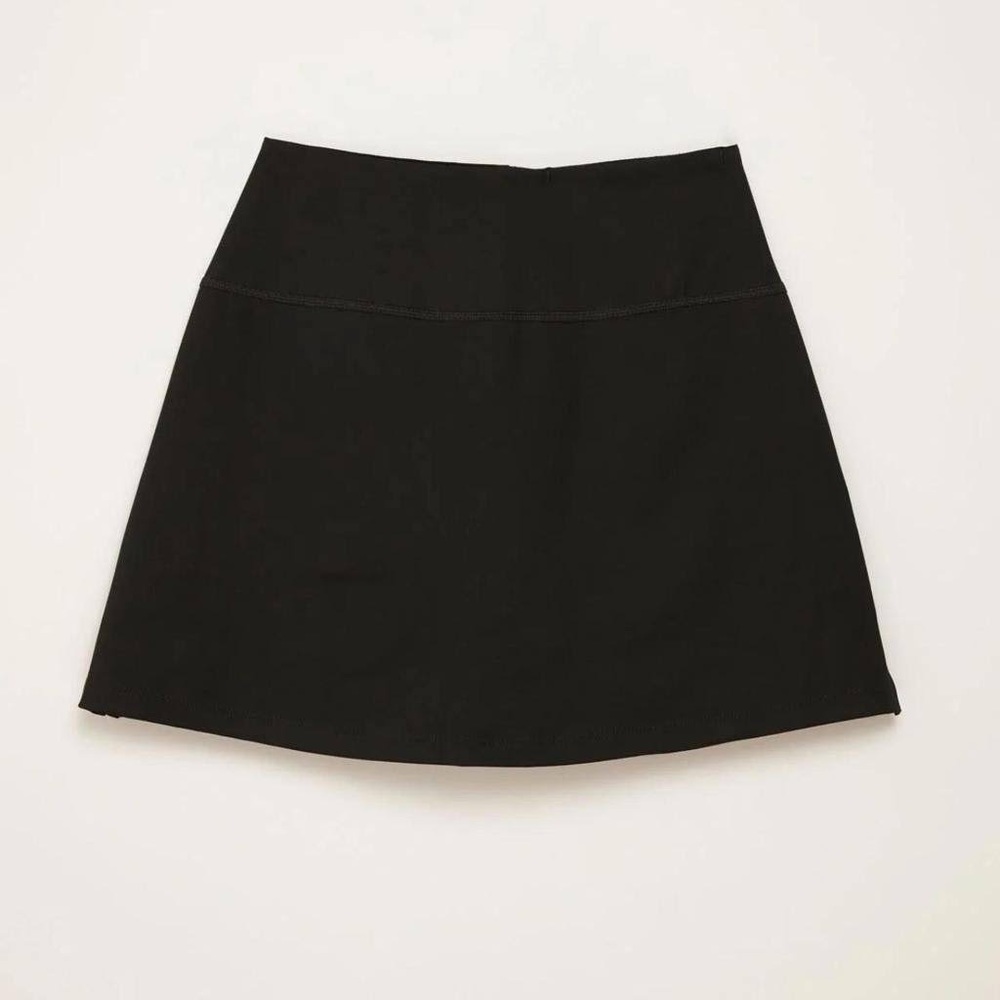 Girlfriend Collective Black Skort